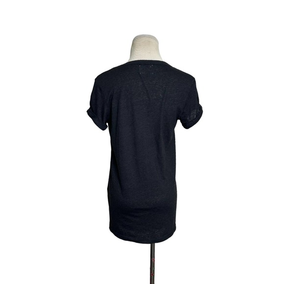 T.la dark gray short cuffed sleeves t shirt size small - Picture 2 of 8